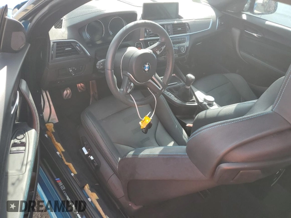 2020 BMW M2 Competition z VIN WBS2U7C08L7E49953, wystawiony jako Copart lot #76200814 z przebiegiem 13 888 mil mil oraz Nie do naprawy • Non repairable. Historia ofert i sprzedaży dostępna na DreamBid. Obrazek 8.
