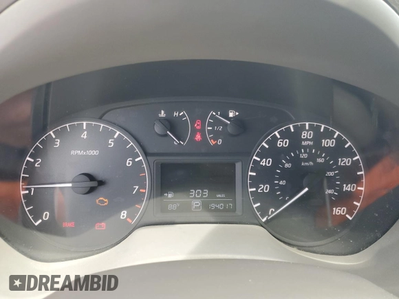 2013 Nissan Sentra FE+ S with VIN 3N1AB7AP1DL562777, listed as a Copart auction lot 55129045 with 194,017 mi miles and Clean Title. Bid and sale history available at DreamBid. Image 9.