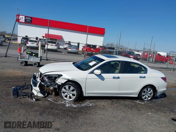 2009 Honda Accord EX-L with VIN 1HGCP36889A047955, listed as a IAAI auction lot 41777326 with 80,312 mi miles and . Bid and sale history available at DreamBid. Image 13.