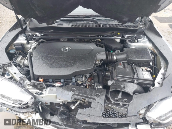 2020 Acura TLX w/Technology Pkg with VIN 19UUB3F49LA003325, listed as a IAAI auction lot 40046774 with 37,801 mi miles. Bid and sale history available at carsss.com. Image 10.