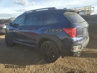 2022 Honda Passport Elite z VIN 5FNYF8H03NB028453, wystawiony jako Copart lot #46283265 z przebiegiem 16 898 mil mil oraz Szkody całkowita. Historia ofert i sprzedaży dostępna na DreamBid. Obrazek 2.