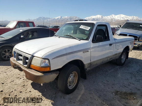 1999 Ford Ranger XL with VIN 1FTYR10C0XUA50781, listed as a Copart auction lot 47139855 with 226,825 mi miles and Clean Title. Bid and sale history available at DreamBid. Image 1.
