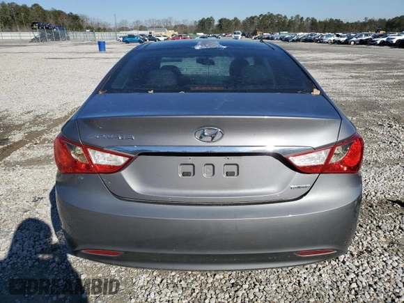 2012 Hyundai Sonata Limited with VIN 5NPEC4AC9CH469480, listed as a Copart auction lot 42387105 with 124,526 mi miles and Salvage Title. Bid and sale history available at carsss.com. Image 6.