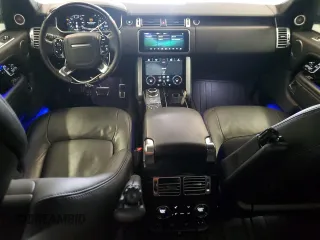 2022 Land Rover Range Rover Westminster with VIN SALGS2RU8NA465582, listed as a Copart auction lot 54510795 with 57,055 mi miles and Salvage title. Bid and sale history available at DreamBid. Image 8.