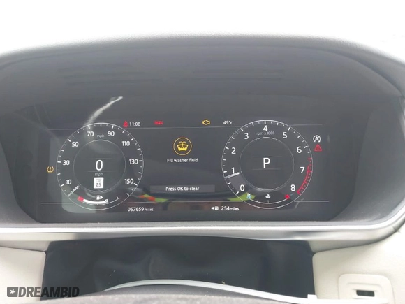 2019 Land Rover Range Rover Sport HSE with VIN SALWR2RV8KA426342, listed as a IAAI auction lot 41451054 with 57,659 mi miles. Bid and sale history available at carsss.com. Image 7.