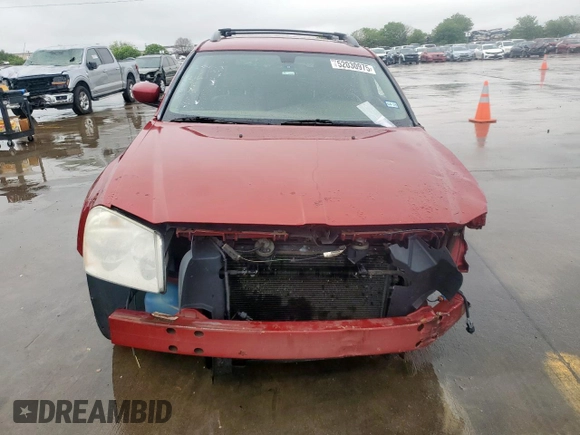 2007 Dodge Magnum SXT with VIN 2D8GZ47V47H771646, listed as a Copart auction lot 52030975 with 150,498 mi miles and Salvage Title. Bid and sale history available at DreamBid. Image 5.
