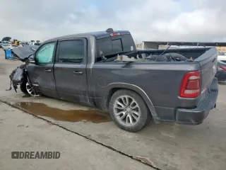 2020 Ram 1500 Laramie with VIN 1C6SRFJT1LN355834, listed as a Copart auction lot 57878305 with Not provided miles and Salvage title. Bid and sale history available at DreamBid. Image 2.