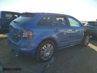2010 Ford Edge Sport with VIN 2FMDK4AC2ABA66296, listed as a Copart auction lot 75672054 with 144,210 mi miles and Salvage Title. Bid and sale history available at carsss.com. Image 3.