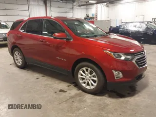 2018 Chevrolet Equinox LT z VIN 2GNAXJEV4J6345770, wystawiony jako IAAI lot #42290748 z przebiegiem 142 720 mil mil oraz . Historia ofert i sprzedaży dostępna na DreamBid. Obrazek 1.