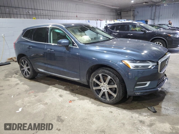2020 Volvo XC60 Inscription with VIN YV4A22RL0L1549281, listed as a Copart auction lot 44229645 with 80,221 mi miles and Salvage title. Bid and sale history available at DreamBid. Image 4.