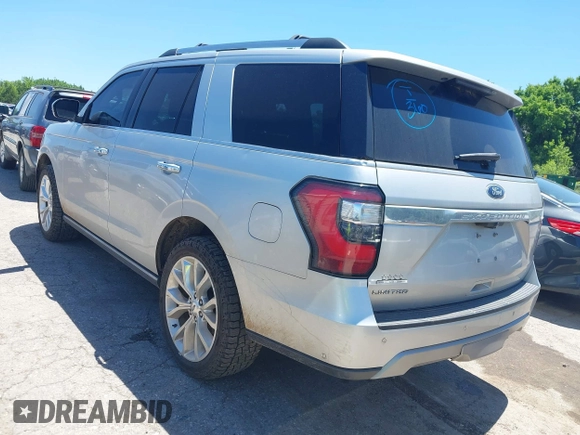 2018 Ford Expedition Limited with VIN 1FMJU2AT1JEA40908, listed as a IAAI auction lot 42268878 with 137,671 mi miles and . Bid and sale history available at DreamBid. Image 3.