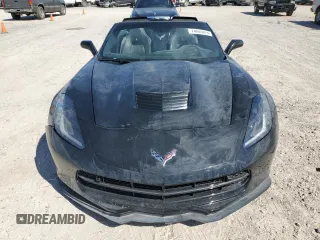 2017 Chevrolet Corvette 3LT with VIN 1G1YF3D70H5123914, listed as a Copart auction lot 74045624 with 64,126 mi miles and Clean Title. Bid and sale history available at carsss.com. Image 5.