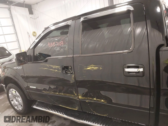 2011 Ford F-150 XLT with VIN 1FTFW1ET3BFC27328, listed as a IAAI auction lot 41557103 with 117,966 mi miles. Bid and sale history available at carsss.com. Image 6.