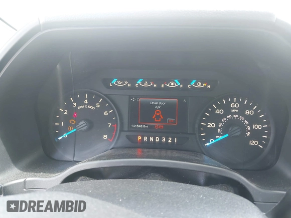 2017 Ford F-150 XL with VIN 1FTMF1C80HKD83798, listed as a IAAI auction lot 42802847 with 141,648 mi miles and . Bid and sale history available at DreamBid. Image 7.