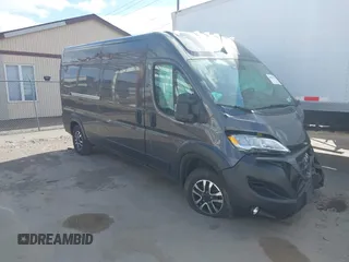 2023 Ram ProMaster Cargo with VIN 3C6LRVDG7PE547718, listed as a IAAI auction lot 41973977 with 34,178 mi miles. Bid and sale history available at carsss.com. Image 1.