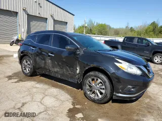 2017 Nissan Murano Platinum with VIN 5N1AZ2MG9HN193689, listed as a Copart auction lot 52199745 with 118,160 mi miles and Salvage Title. Bid and sale history available at carsss.com. Image 4.