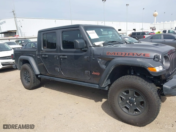 2022 Jeep Gladiator Mojave with VIN 1C6JJTEG5NL125968, listed as a IAAI auction lot 41654201 with 76,294 mi miles. Bid and sale history available at carsss.com. Image 14.