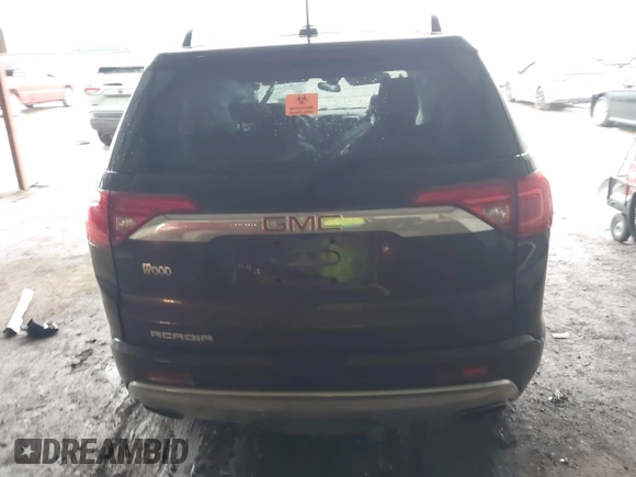 2018 GMC Acadia Denali with VIN 1GKKNPLS6JZ121620, listed as a IAAI auction lot 42123567 with Not provided miles and . Bid and sale history available at DreamBid. Image 16.