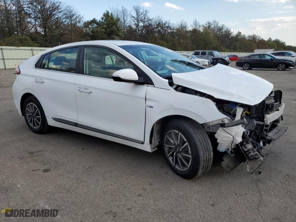 2020 Hyundai Ioniq Electric Limited with VIN KMHC85LJ6LU061000, listed as a Copart auction lot 75144524 with 38,073 mi miles and Salvage Title. Bid and sale history available at carsss.com. Image 4.