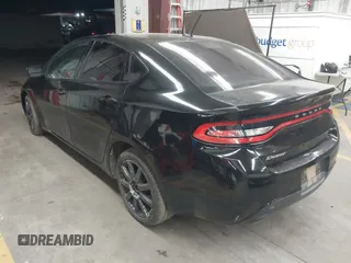 2015 Dodge Dart SXT with VIN 1C3CDFBB5FD406848, listed as a IAAI auction lot 41899903 with 196,332 mi miles. Bid and sale history available at carsss.com. Image 3.