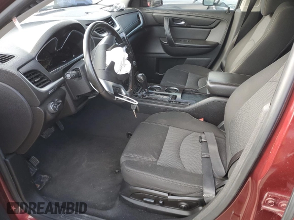 2017 Chevrolet Traverse LT with VIN 1GNKRGKD7HJ126814, listed as a Copart auction lot 47560705 with 101,884 mi miles and Salvage Title. Bid and sale history available at DreamBid. Image 7.