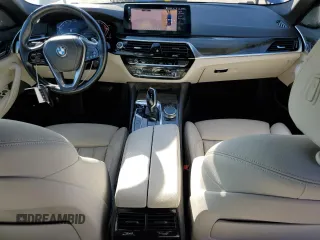 2021 BMW 5 Series 540i with VIN WBA53BJ05MWX16285, listed as a Copart auction lot 52415425 with 79,497 mi miles and Salvage Title. Bid and sale history available at DreamBid. Image 8.