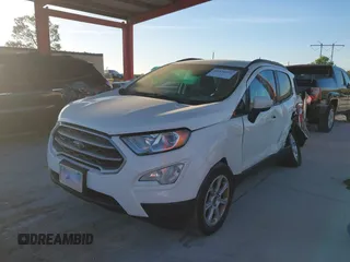 2020 Ford EcoSport SE z VIN MAJ6S3GL2LC356271, wystawiony jako IAAI lot #41856631 z przebiegiem 46 247 mil mil oraz . Historia ofert i sprzedaży dostępna na DreamBid. Obrazek 2.