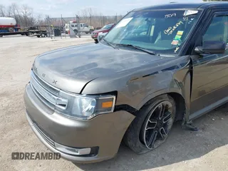 2014 Ford Flex SEL z VIN 2FMGK5C81EBD36460, wystawiony jako IAAI lot #41859985 z przebiegiem 160 572 mil mil oraz . Historia ofert i sprzedaży dostępna na DreamBid. Obrazek 6.