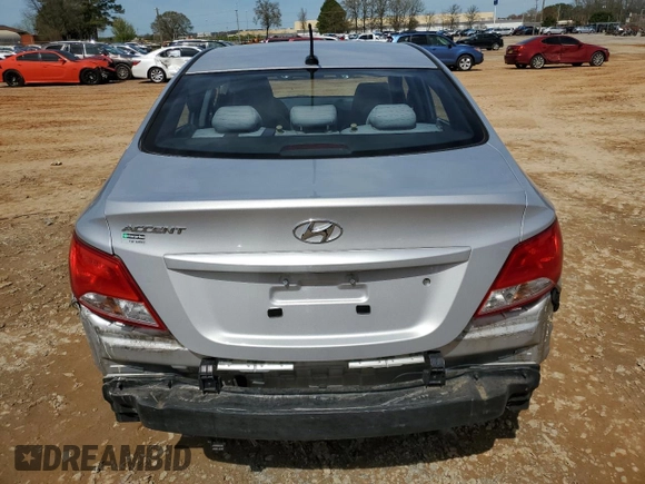 2016 Hyundai Accent SE with VIN KMHCT4AE3GU059337, listed as a Copart auction lot 50204645 with 75,961 mi miles and Salvage Title. Bid and sale history available at carsss.com. Image 6.