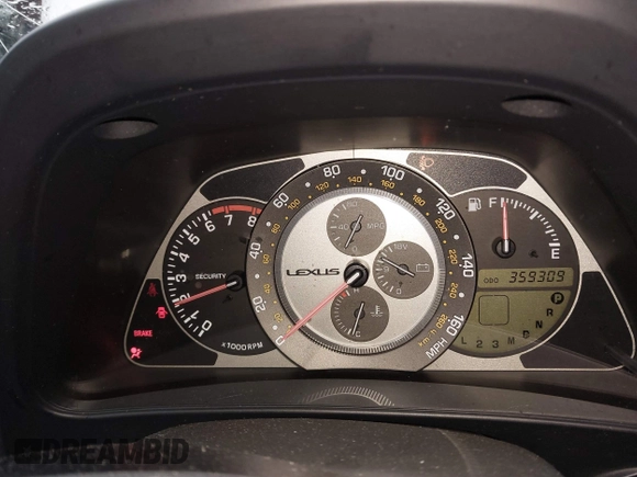 2004 Lexus IS 300/350 with VIN JTHBD192840091255, listed as a IAAI auction lot 41636864 with 359,309 mi miles and . Bid and sale history available at DreamBid. Image 7.