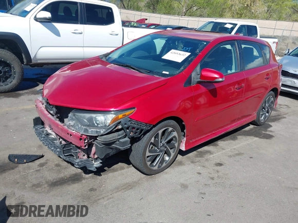 2016 Scion iM z VIN JTNKARJE5GJ507089, wystawiony jako IAAI lot #42053632 z przebiegiem 137 399 mil mil oraz . Historia ofert i sprzedaży dostępna na DreamBid. Obrazek 2.