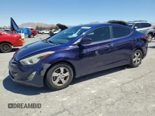 2014 Hyundai Elantra SE z VIN 5NPDH4AE9EH535382, wystawiony jako Copart lot #56047335 z przebiegiem 84 384 mil mil oraz Szkoda całkowita • Salvage title. Historia ofert i sprzedaży dostępna na DreamBid. Obrazek 1.