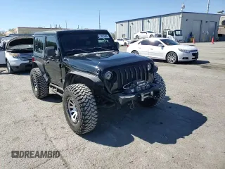 2018 Jeep Wrangler Sport with VIN 1C4GJXAG0JW213206, listed as a Copart auction lot 73032464 with 42,735 mi miles and Salvage Title. Bid and sale history available at DreamBid. Image 11.