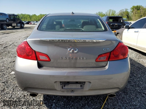 2008 Infiniti G35 Sedan Journey with VIN JNKBV61E88M203423, listed as a Copart auction lot 51898895 with 162,660 mi miles and Salvage Title. Bid and sale history available at carsss.com. Image 6.