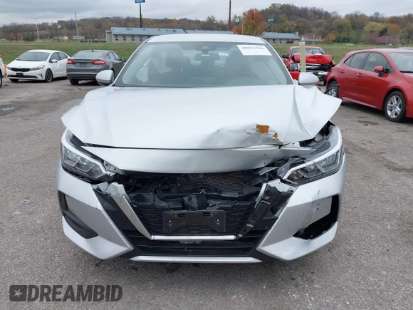 2022 Nissan Sentra SV with VIN 3N1AB8CV2NY295008, listed as a IAAI auction lot 40851544 with 60,991 mi miles and . Bid and sale history available at DreamBid. Image 12.