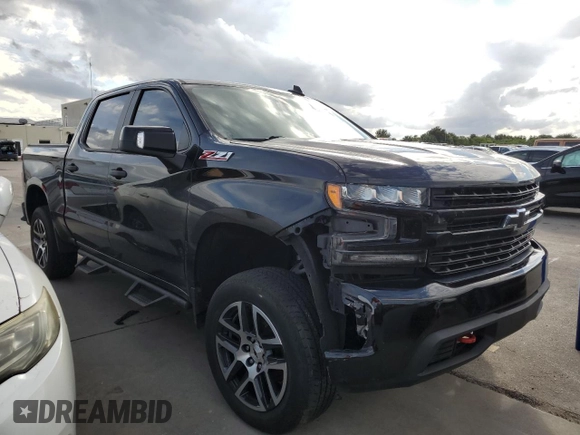 2020 Chevrolet Silverado 1500 LT Trail Boss with VIN 3GCPYFED4LG234969, listed as a Copart auction lot 74617254 with 0 mi miles and Salvage Title. Bid and sale history available at carsss.com. Image 4.
