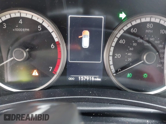 2019 Lexus NX with VIN JTJYARBZXK2127780, listed as a IAAI auction lot 41726002 with 157,916 mi miles. Bid and sale history available at carsss.com. Image 7.