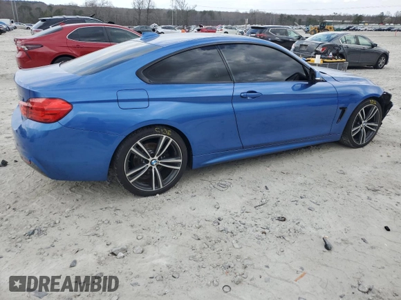 2015 BMW 4 Series 428i with VIN WBA3N3C54FK231999, listed as a Copart auction lot 47919085 with 116,634 mi miles and Salvage Title. Bid and sale history available at DreamBid. Image 3.