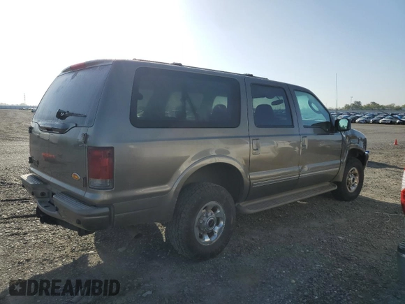 2003 Ford Excursion Limited with VIN 1FMNU43S73EB24882, listed as a Copart auction lot 51680505 with 214,795 mi miles and Salvage Title. Bid and sale history available at DreamBid. Image 3.