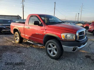 2006 Dodge 1500 SLT with VIN 1D7HU162X6J205565, listed as a Copart auction lot 81884334 with 170,387 mi miles and Salvage Title. Bid and sale history available at DreamBid. Image 4.