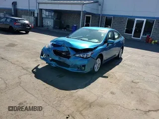 2018 Subaru Impreza Premium with VIN 4S3GKAD63J3605854, listed as a Copart auction lot 54986795 with 59,119 mi miles and Salvage title. Bid and sale history available at DreamBid. Image 13.