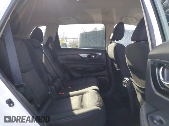 2017 Nissan Rogue SV with VIN KNMAT2MT7HP601954, listed as a IAAI auction lot 41865794 with 136,280 mi miles. Bid and sale history available at carsss.com. Image 8.