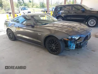 2020 Ford Mustang GT z VIN 1FA6P8CFXL5182243, wystawiony jako IAAI lot #42639313 z przebiegiem 32 018 mil mil oraz . Historia ofert i sprzedaży dostępna na DreamBid. Obrazek 1.