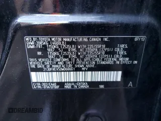 2013 Toyota RAV4 Limited with VIN 2T3DFREV5DW068661, listed as a Copart auction lot 88339815 with 179,214 mi miles and Clean Title. Bid and sale history available at carsss.com. Image 13.