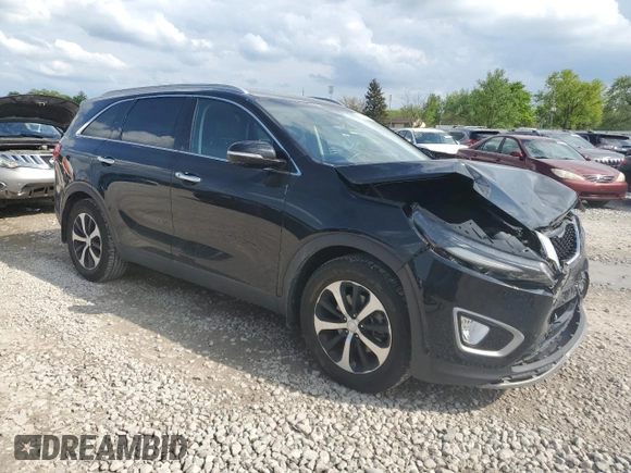 2018 Kia Sorento EX z VIN 5XYPH4A53JG359248, wystawiony jako Copart lot #56368755 z przebiegiem 49 702 mil mil oraz Szkoda całkowita • Salvage title. Historia ofert i sprzedaży dostępna na DreamBid. Obrazek 4.