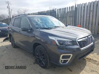 2021 Subaru Forester Limited with VIN JF2SKASC6MH519434, listed as a IAAI auction lot 41779357 with 56,388 mi miles. Bid and sale history available at carsss.com. Image 1.