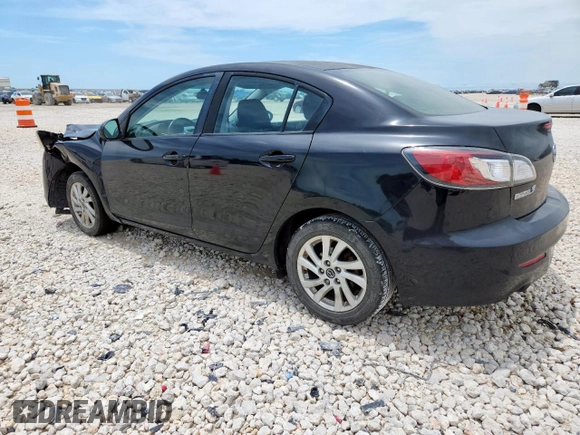 2013 Mazda 3 i Touring with VIN JM1BL1V79D1801389, listed as a Copart auction lot 60032105 with 123,384 mi miles and Salvage title. Bid and sale history available at DreamBid. Image 2.