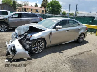 2015 Lexus IS 250 with VIN JTHBF1D2XF5045403, listed as a Copart auction lot 64090965 with 150,240 mi miles and Salvage title. Bid and sale history available at DreamBid. Image 1.