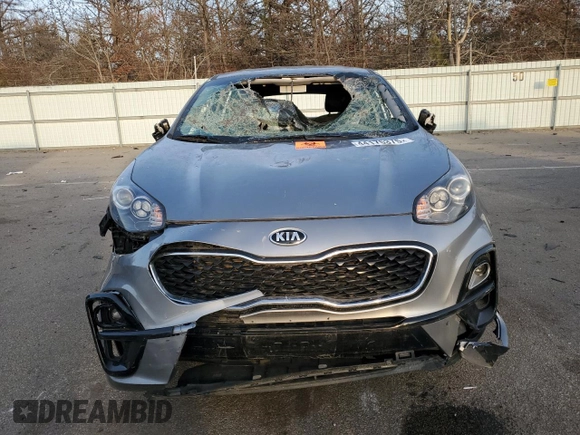 2021 Kia Sportage LX with VIN KNDPMCAC2M7897848, listed as a Copart auction lot 44175375 with 32,922 mi miles and Salvage Title. Bid and sale history available at carsss.com. Image 5.