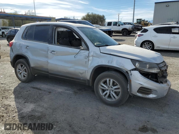 2013 Volkswagen Tiguan S with VIN WVGAV3AX8DW559779, listed as a Copart auction lot 87512845 with 79,169 mi miles and Salvage title. Bid and sale history available at DreamBid. Image 4.
